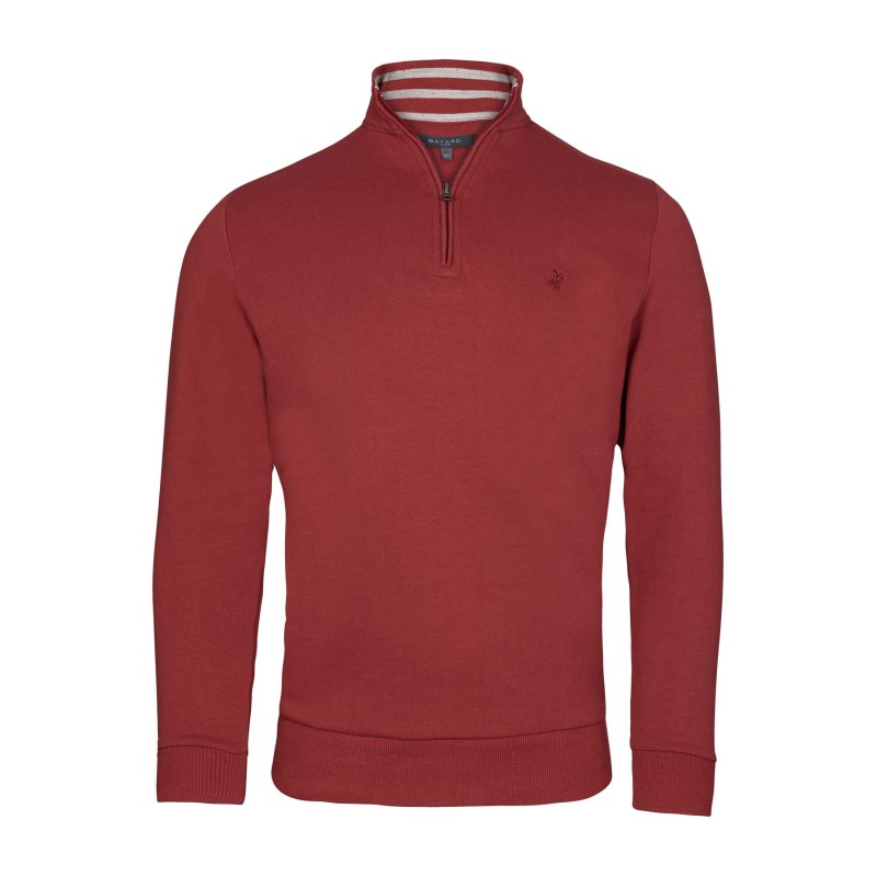 polo col montant rouge bayard