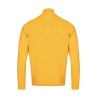 pull col zippé ocre jaune bayard