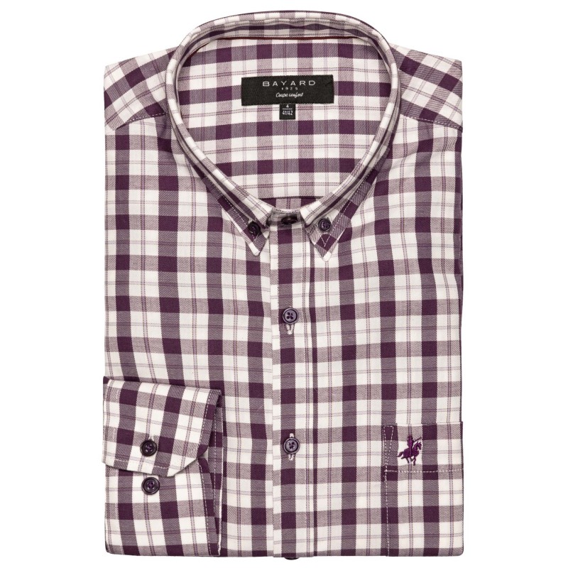 Chemise prune online homme