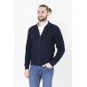 cardigan bleu marine en coton