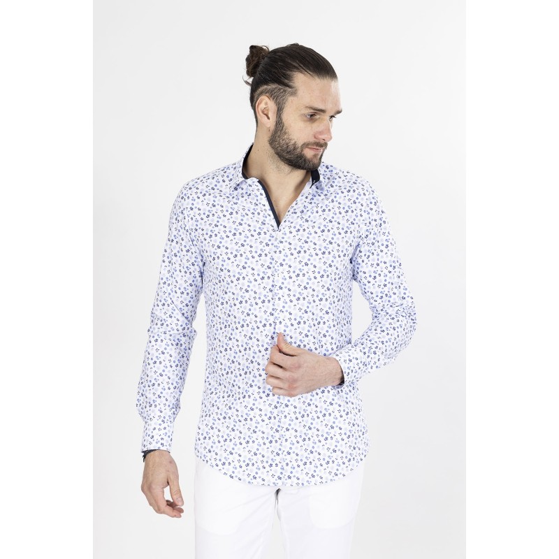 chemise coton melangé bayard