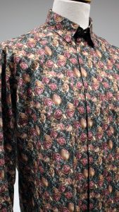 chemise aux roses