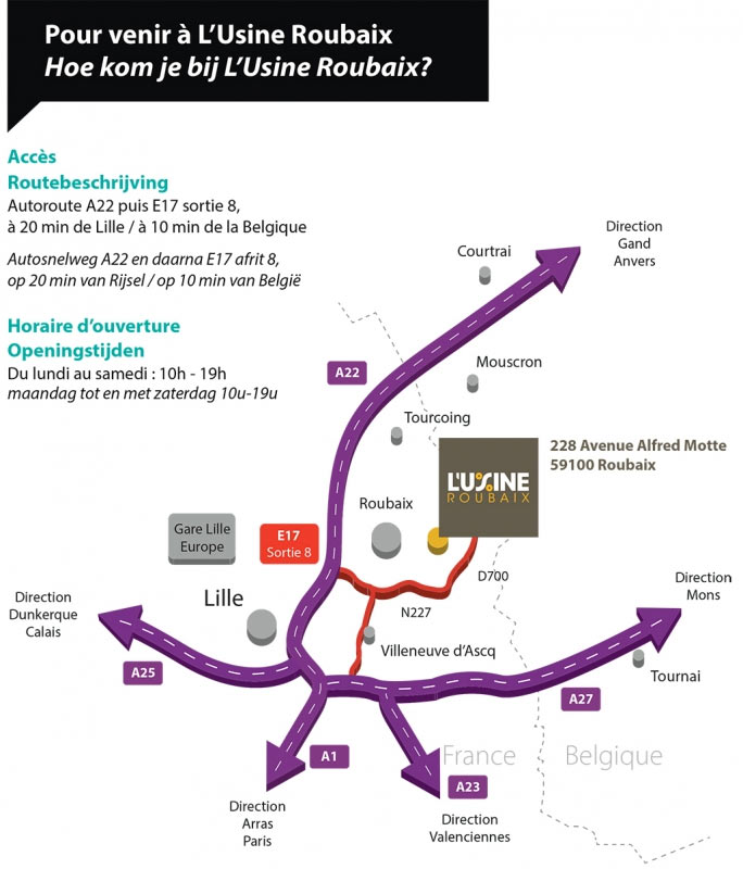 plan de l'usine roubaix