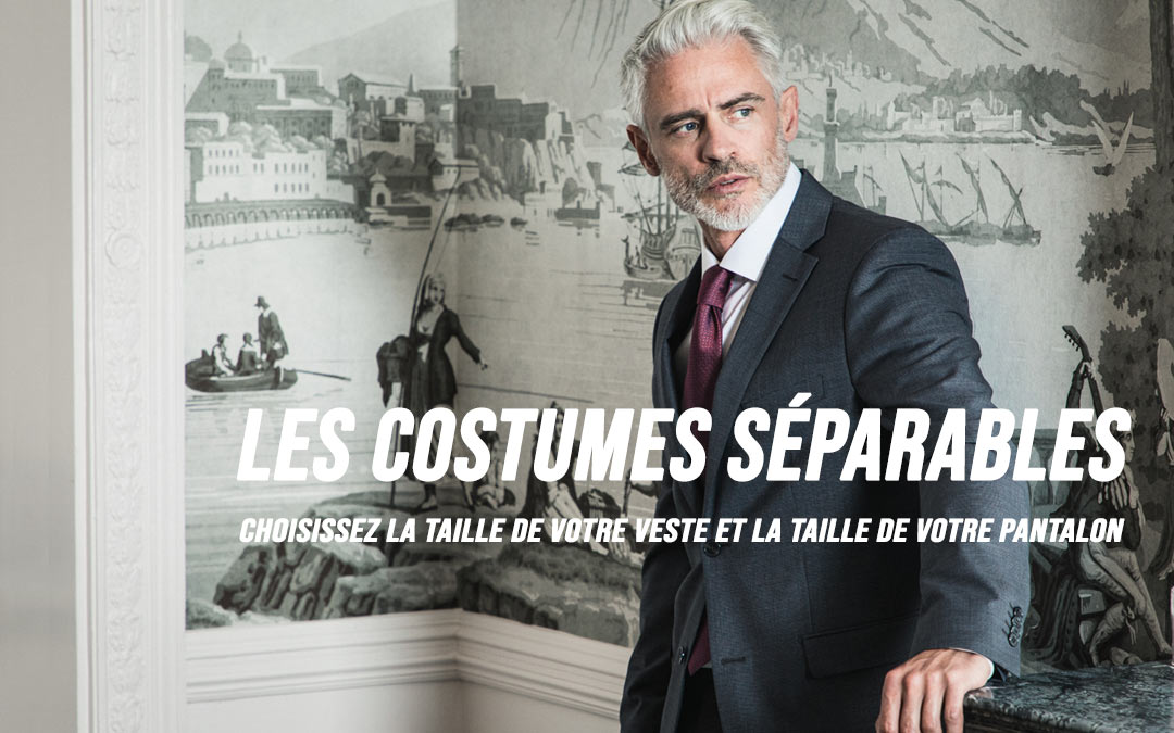 Composez votre costume à votre taille