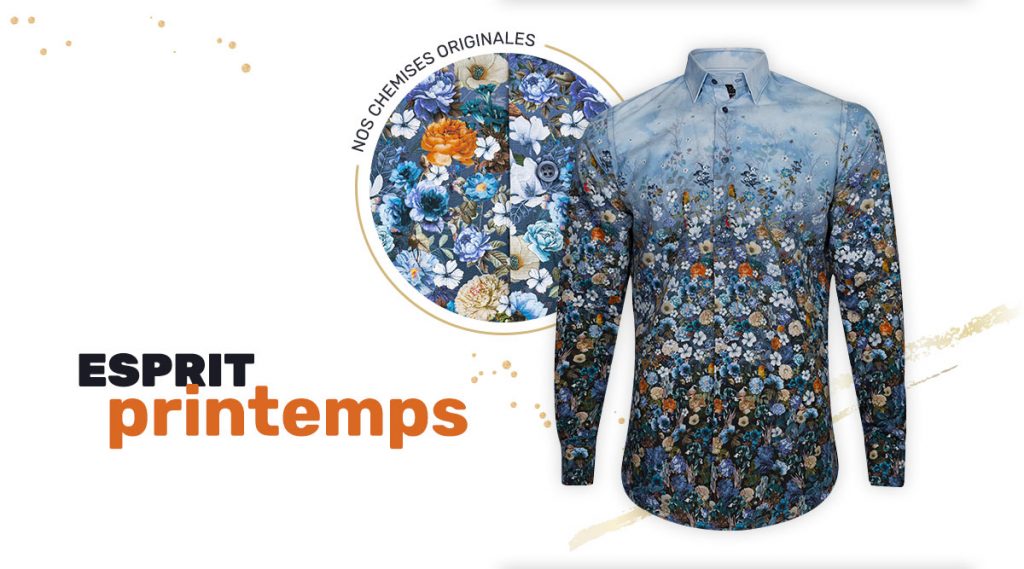 Collection Inspirations des chemises de Fetes qui cassent les codes Bayard Homme