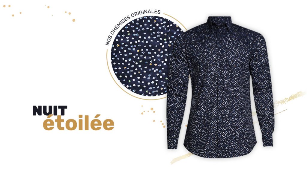 Collection Inspirations des chemises de Fetes qui cassent les codes Bayard Homme