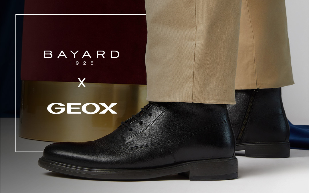 Geox s'invite Bayard Homme