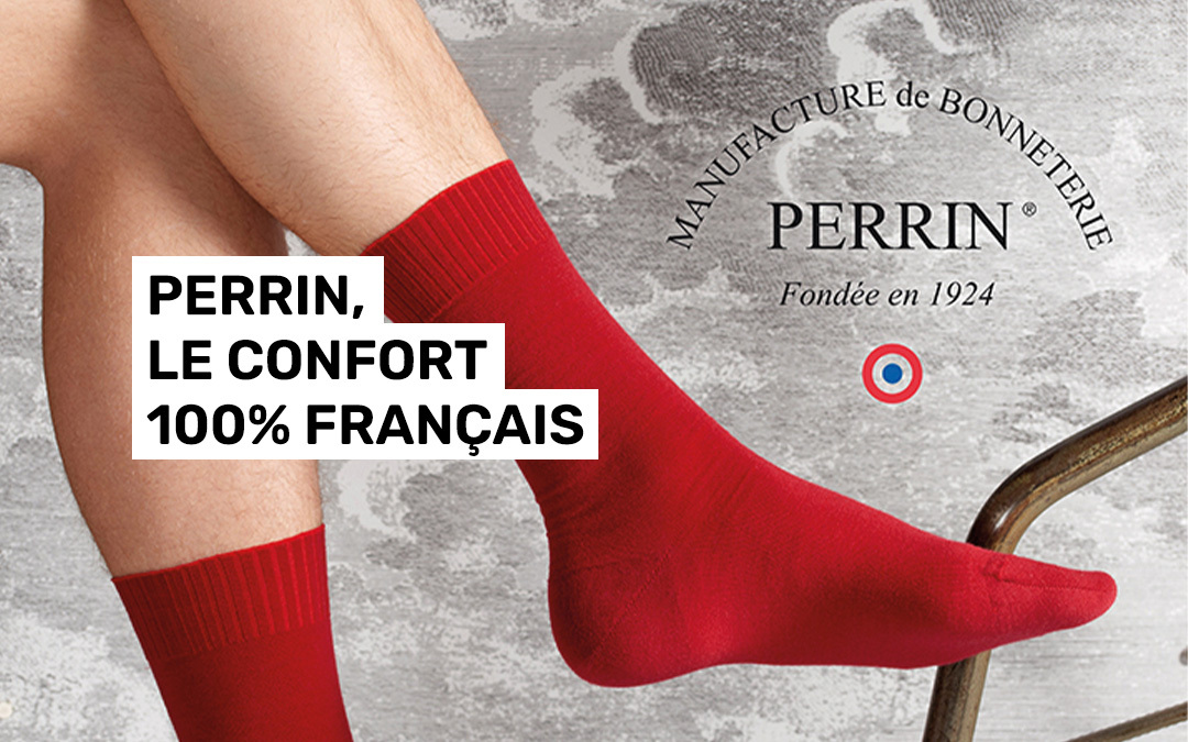 Les chaussettes Perrin s’invitent chez Bayard