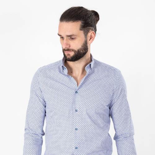 Chemise imprimée Bayard