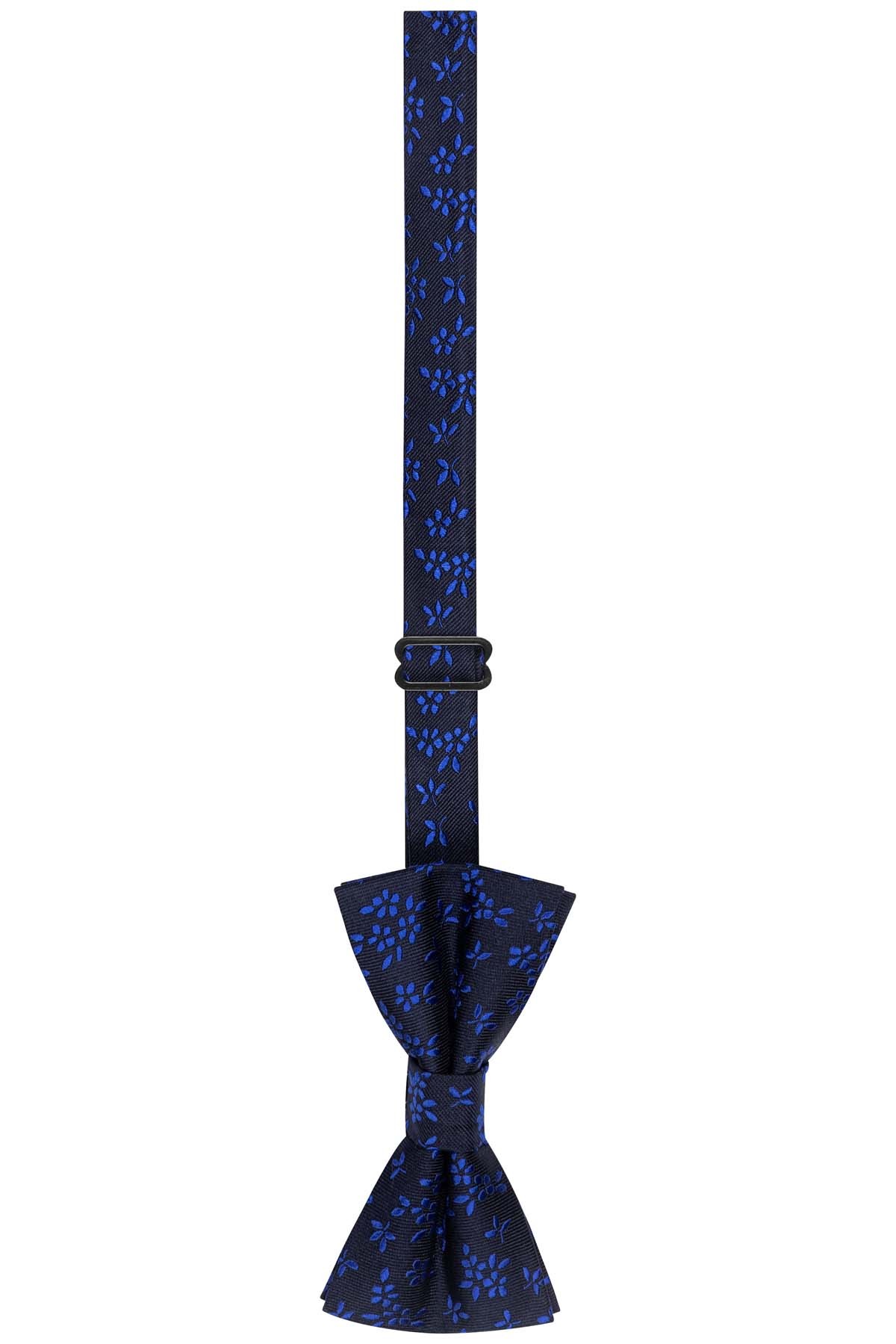 noeud papillon bleu marine à fleurs bleues bayard noeud papillon bleu marine à fleurs bleues bayard