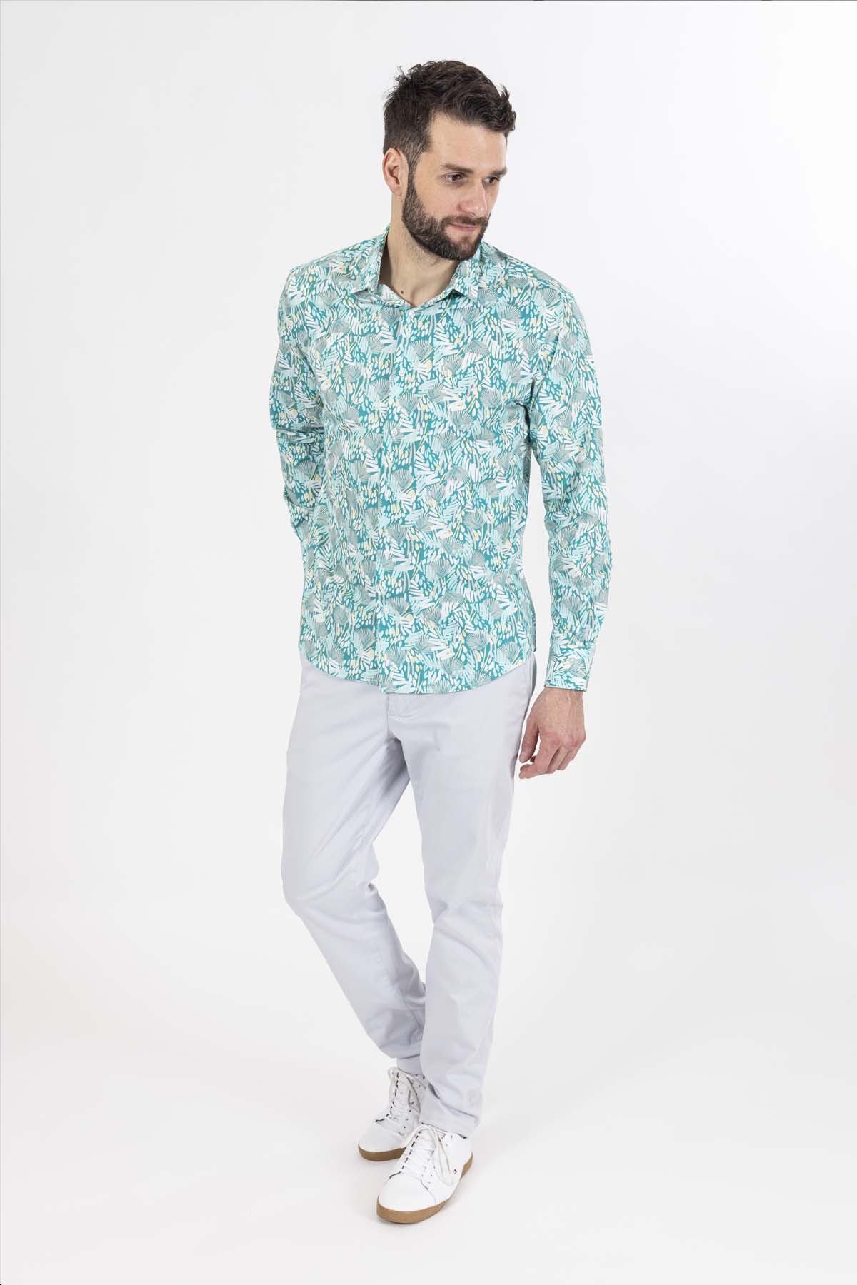 Chemise manche longue bayard été