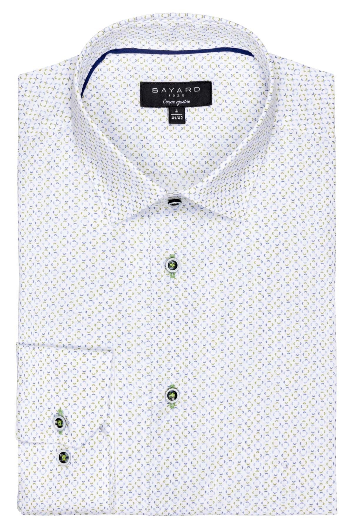 chemise en coton mélangé