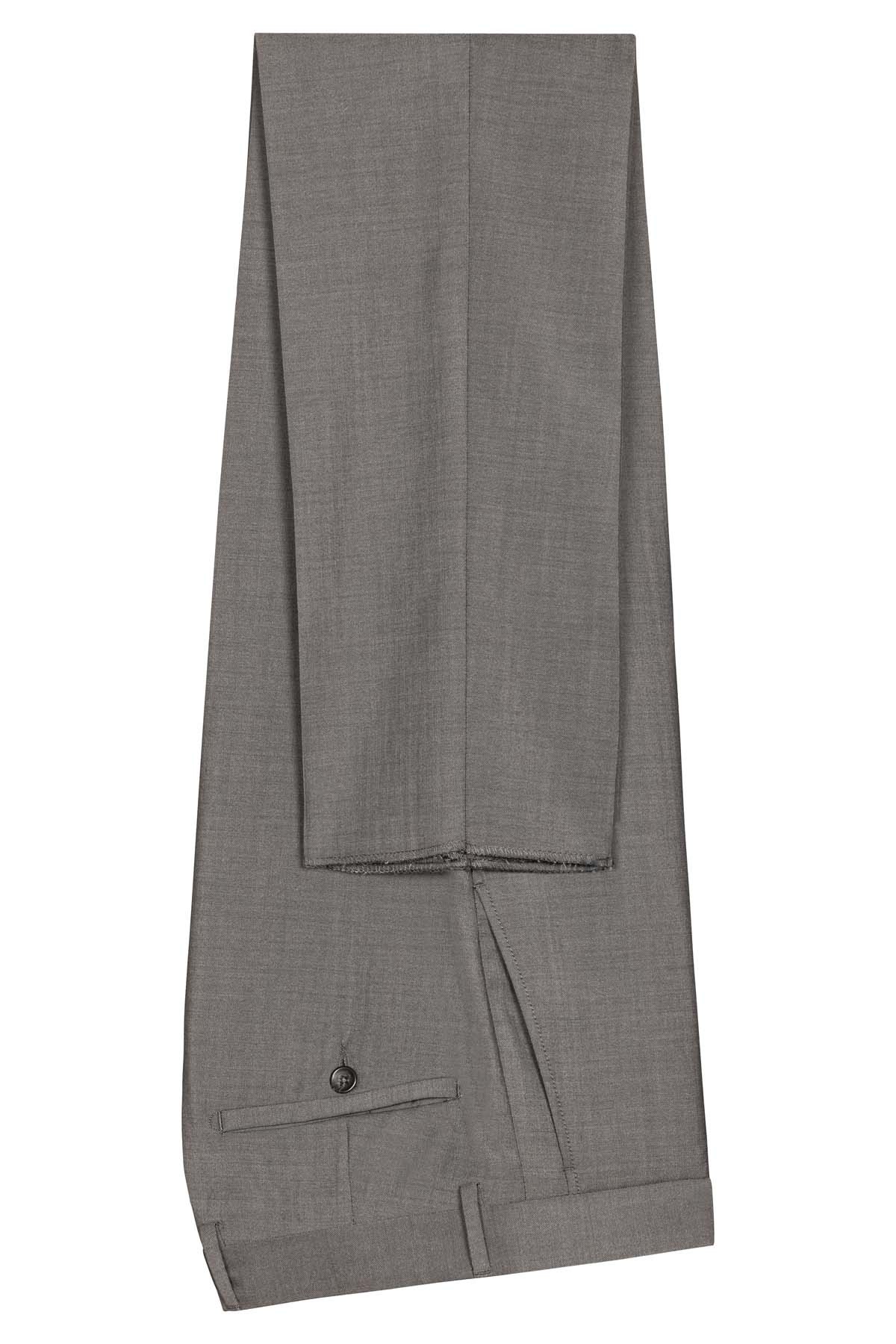 pantalon ville gris en laine bayard
