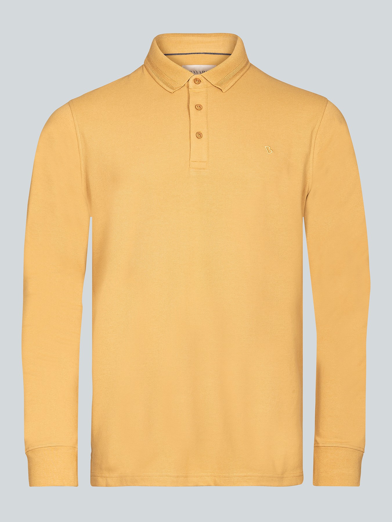 Polo manches longues jaune Polo manches longues jaune