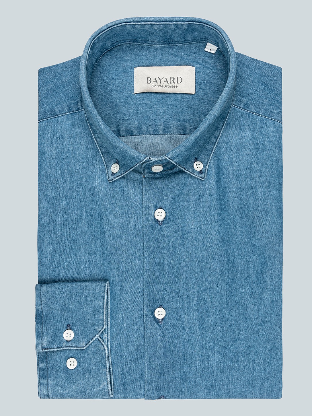 Chemise en jean denim