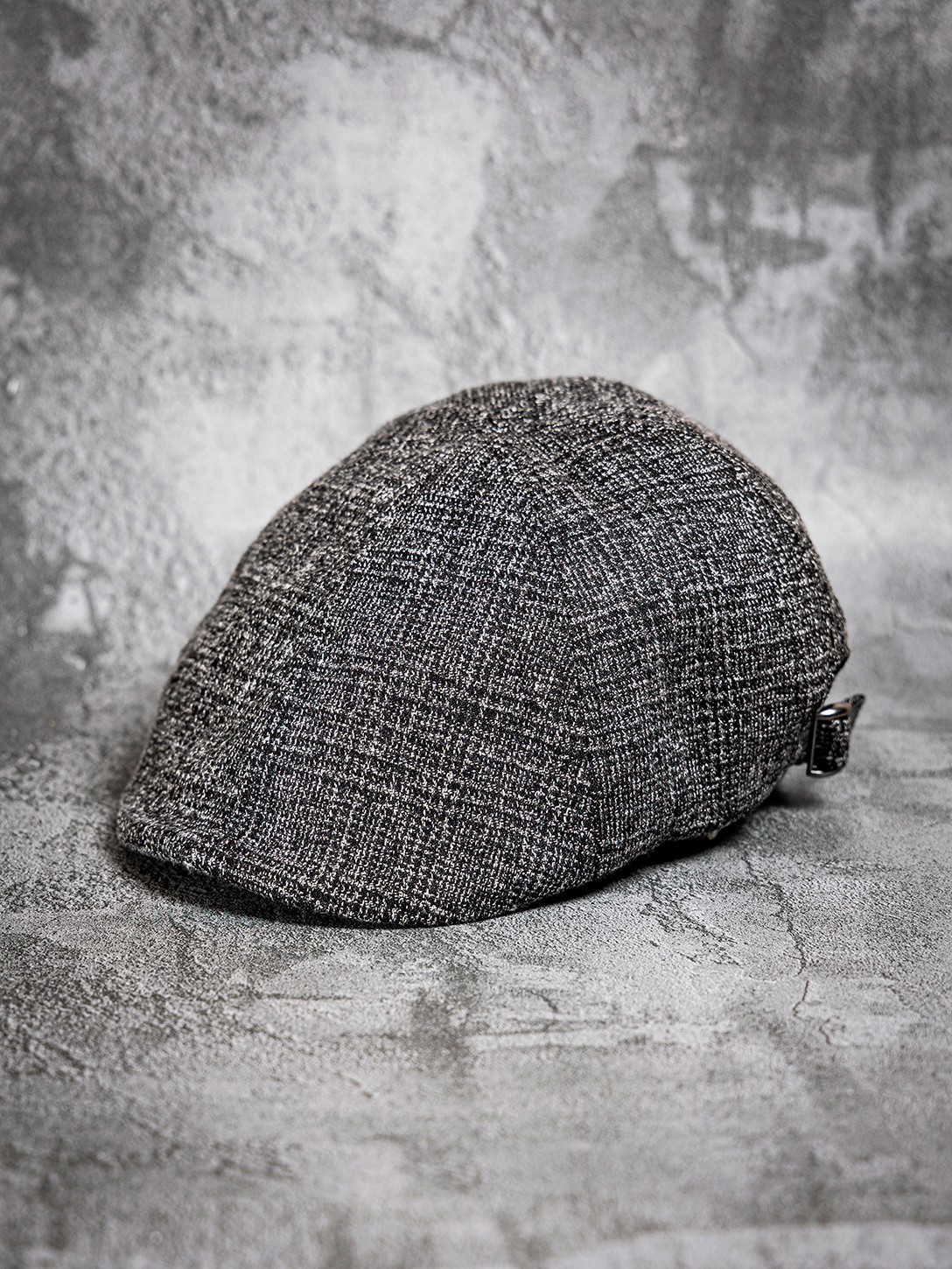 Casquette rétro grise