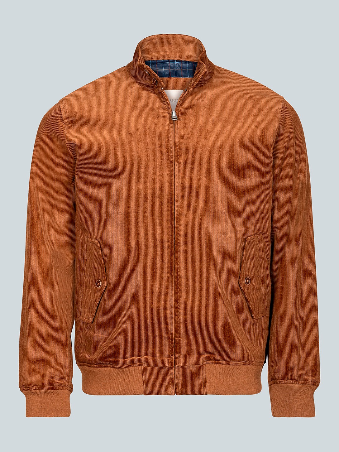 Blouson camel en velours...