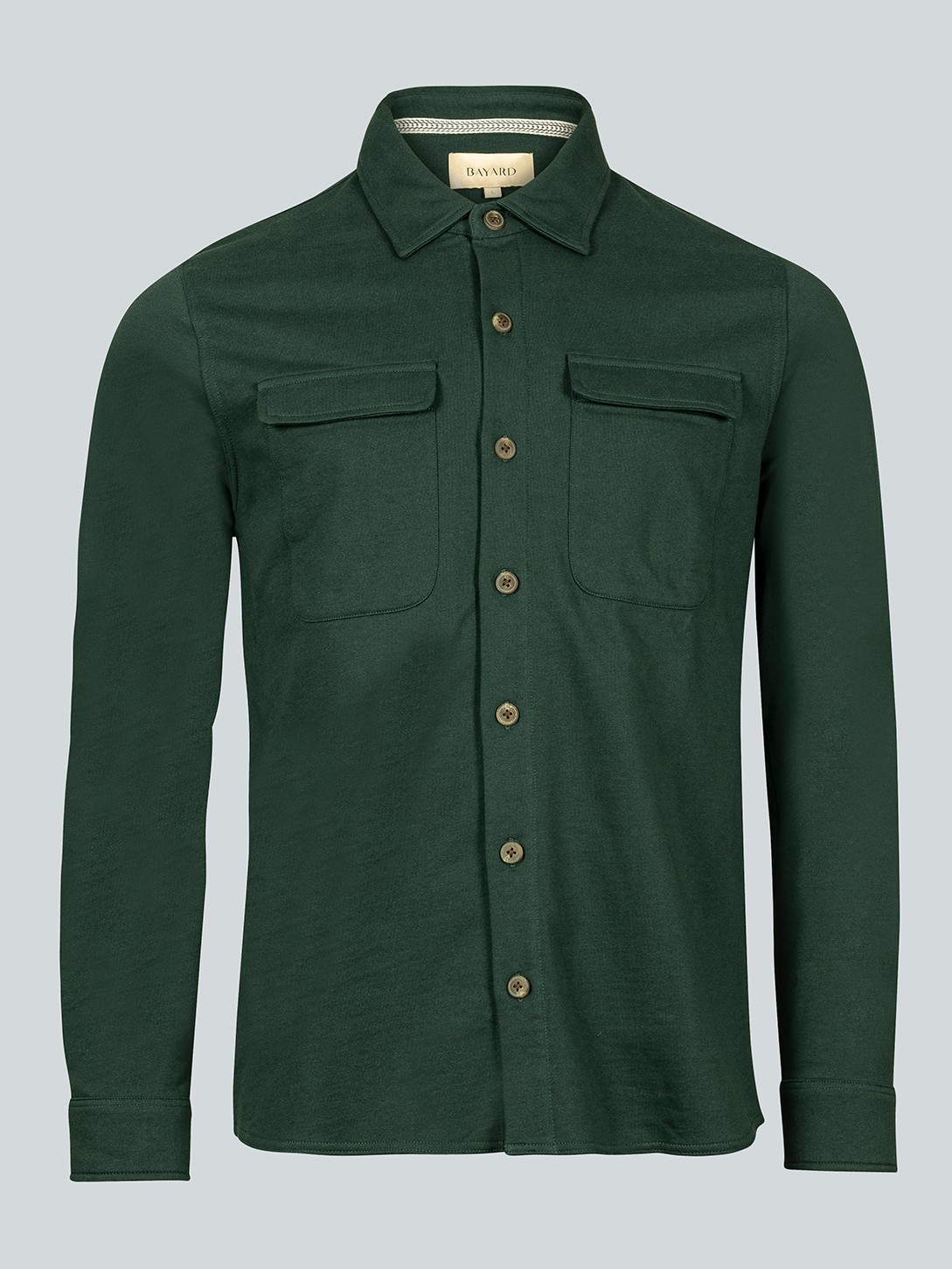 Chemise verte en molleton Bakary