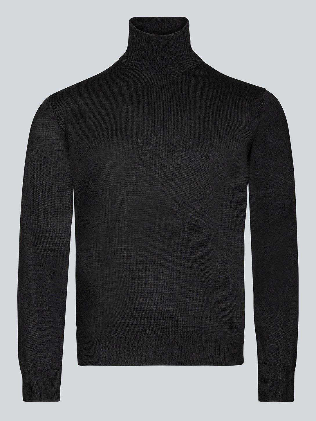 Pull col roul en laine m rinos pour homme Coloris noir Bayard