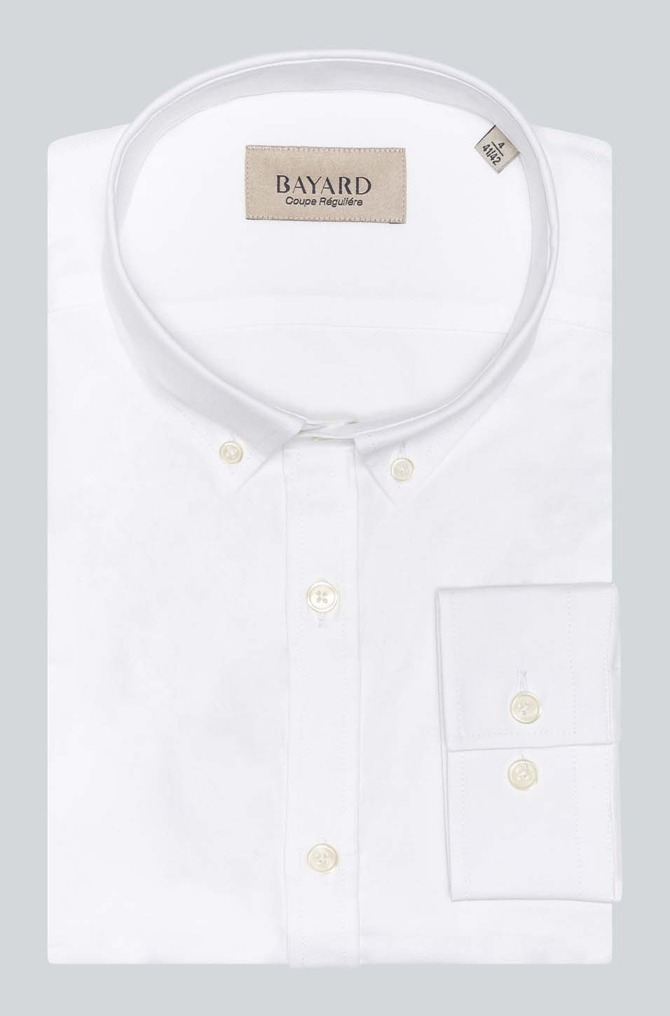 Chemise blanche Oxford