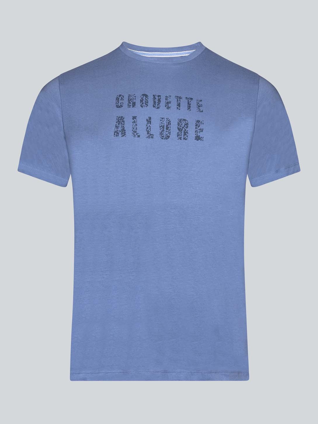 T-Shirt indigo Chouette Allure en coton bio