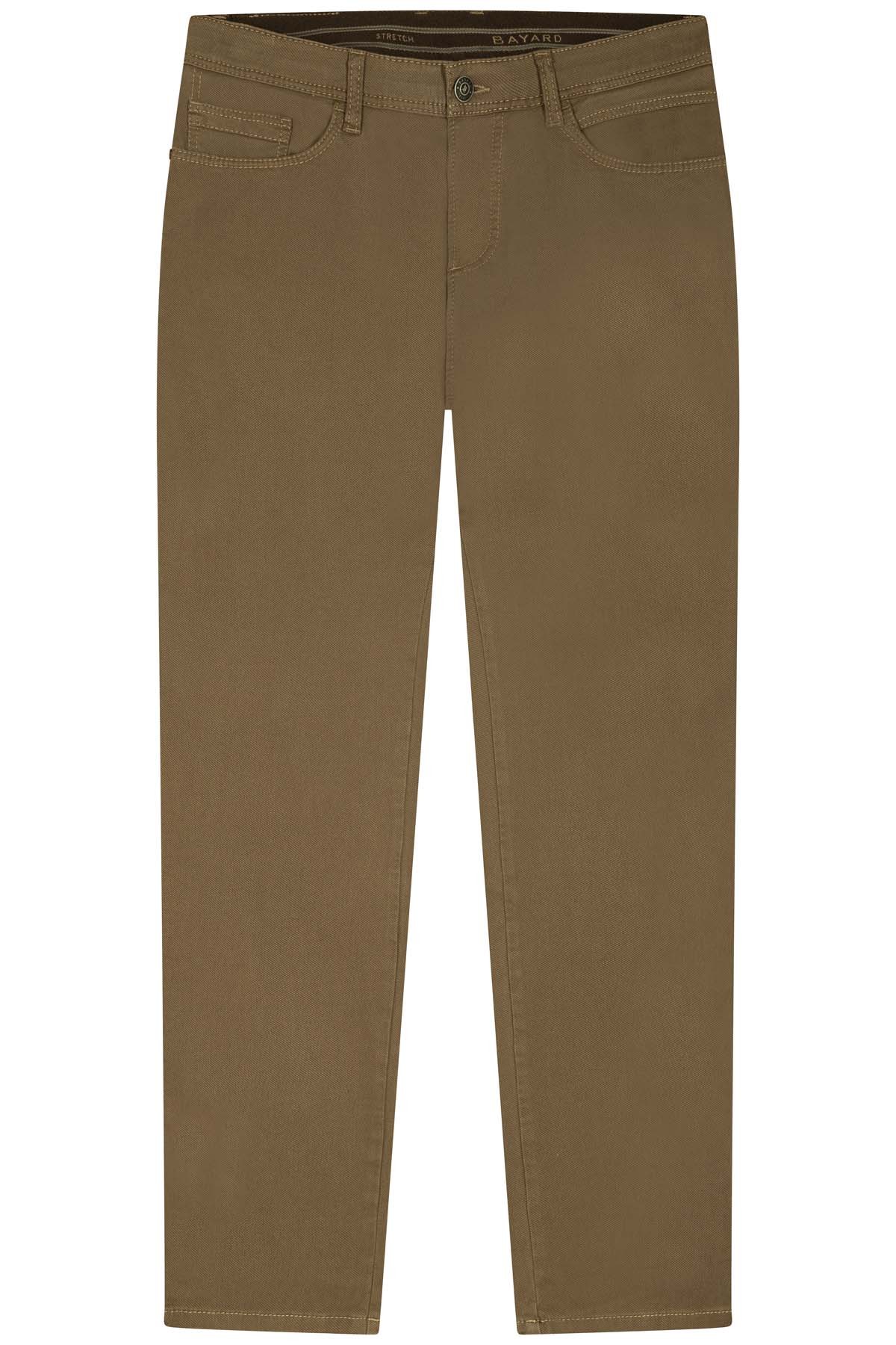 pantalon chino beige en coton
