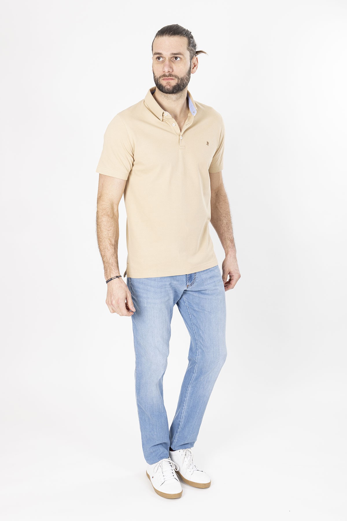 polo manches courtes beige bayard polo manches courtes beige bayard